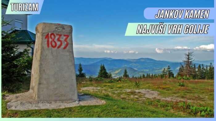 Jankov kamen je najviši vrh planine Golije