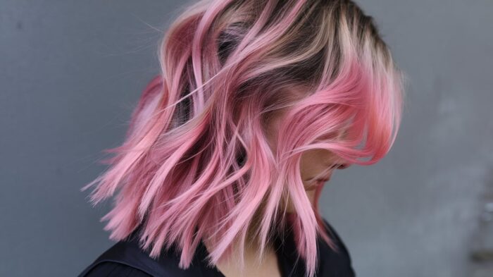 Balayage sa pink bojom