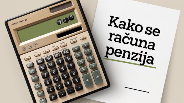 Kako se računa penzija