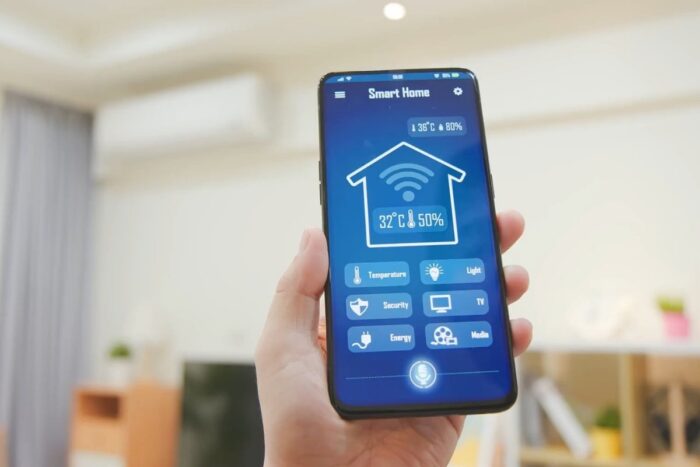 smart home sistem na telefonu
